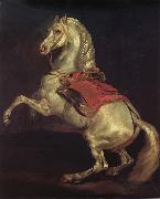 Theodore   Gericault Napoleon mold Tamerlan oil on canvas